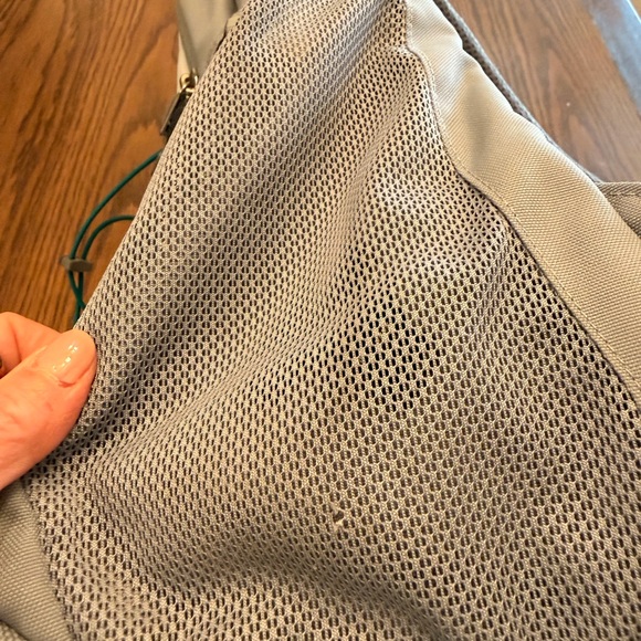 The North Face Gray Jester Backpack with teal accents - Picture 5 of 12